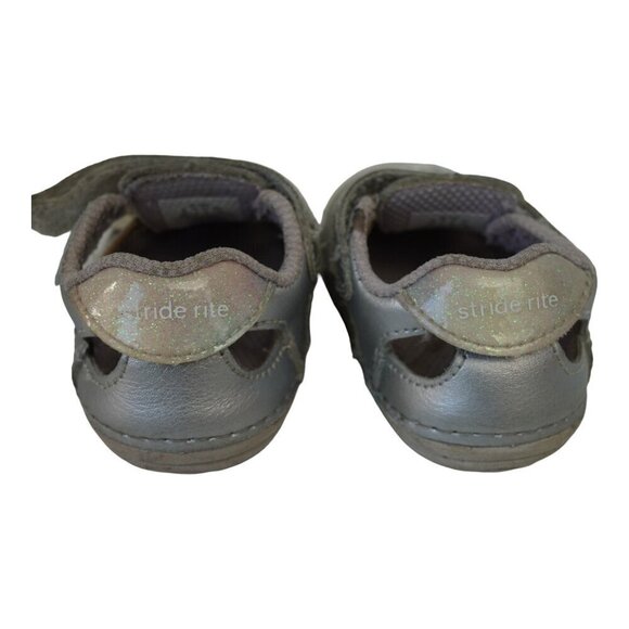 EUC Stride Rite Unisex-Child‎ Soft Motion Posie Sandal Size 3M - Picture 3 of 6